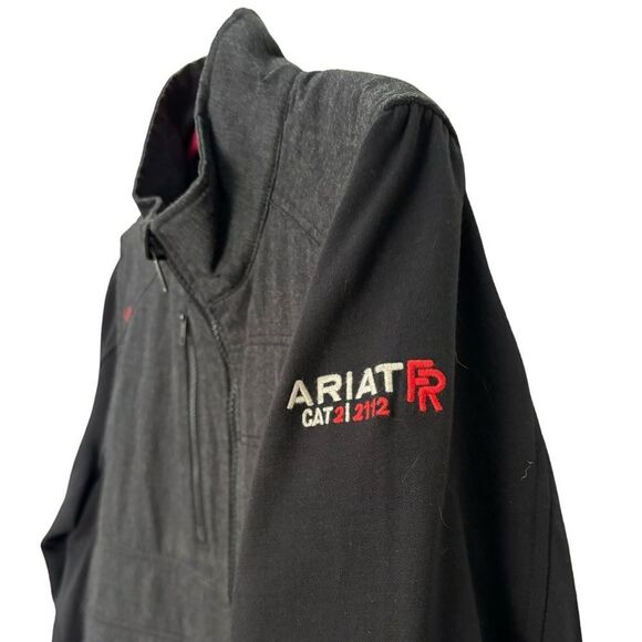 Ariat FR Cloud 9 Insulated Jacket Gray Black Zip XL NWOT 6 0451 - Picture 5 of 14